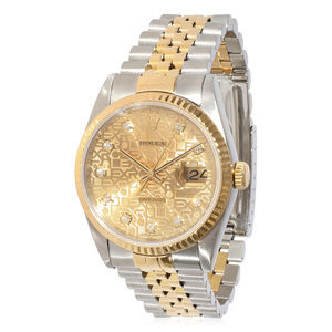 Rolex Datejust 16233 Men's Watch in 18kt Stainless Steel/Yellow Gold